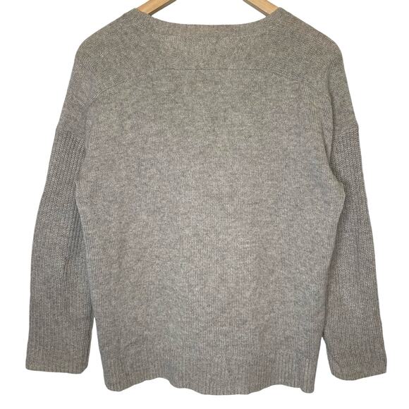 Madewell Cashmere Pullover Sweater Beige, size Medium - Picture 3 of 4